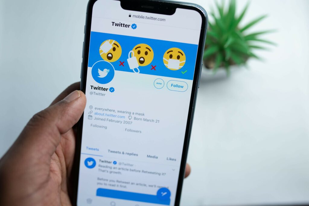 Image of a phone with a social media account showing on the screen representing the dangers of self-diagnosing PTSD yourself. Reach out to a Trauma Therapist in Ohio to get the knowledgeable support you need.